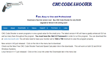 Tablet Screenshot of cnccodeshooter.com